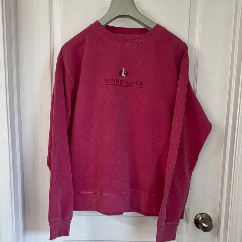Pink Minnesota Sweatshirt